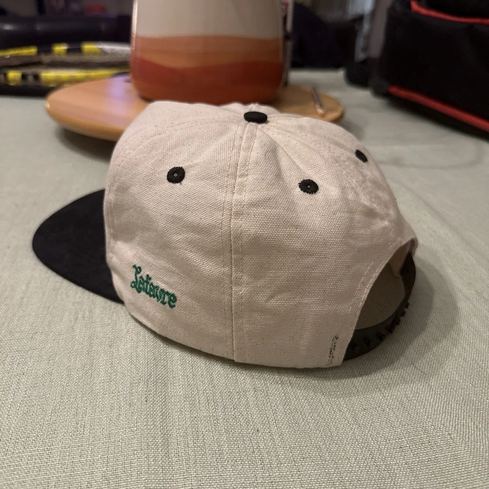 Lafavre Orange Blossom Snake Embroidered Snap back Hat